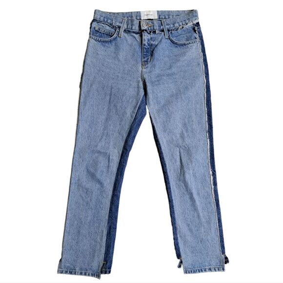 Current Elliott The High Waist Somera Straight Jeans in Cavan Size 25 - Picture 3 of 15